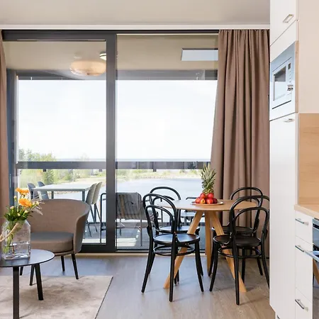 Marina 1 Bedroom By Hiekka - Sisaeltaeae Liinavaatteet Ja Loppusiivouksen * Калайоки