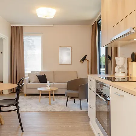 Marina 1 Bedroom By Hiekka - Sisaeltaeae Liinavaatteet Ja Loppusiivouksen Lejlighed