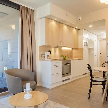 Marina 1 Bedroom By Hiekka - Sisaeltaeae Liinavaatteet Ja Loppusiivouksen Апартаменты Калайоки