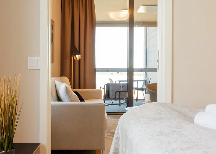 Marina 1 Bedroom By Hiekka - Sisaeltaeae Liinavaatteet Ja Loppusiivouksen 칼라조키