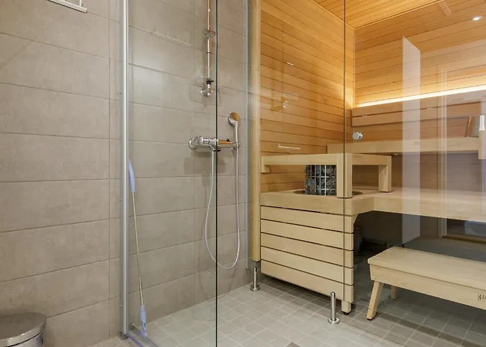 Marina 1 Bedroom By Hiekka - Sisaeltaeae Liinavaatteet Ja Loppusiivouksen 아파트 칼라조키